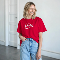 Load image into Gallery viewer, Funny Unisex Grappling T-Shirt – Enjoy a Choke Parody Tee